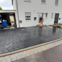 Parkplatz Pflastern