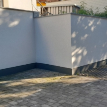 Außenmauer Verputzarbeiten
